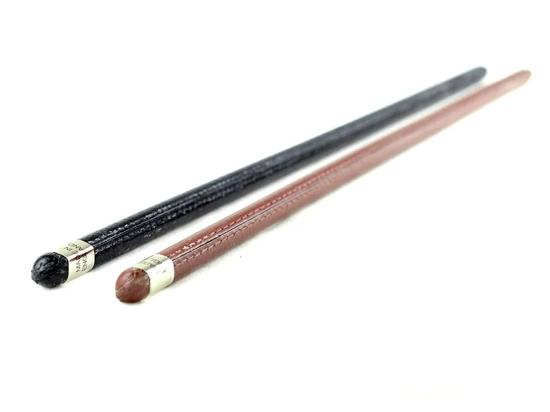 Show Cane Leather Covered 20In Brown